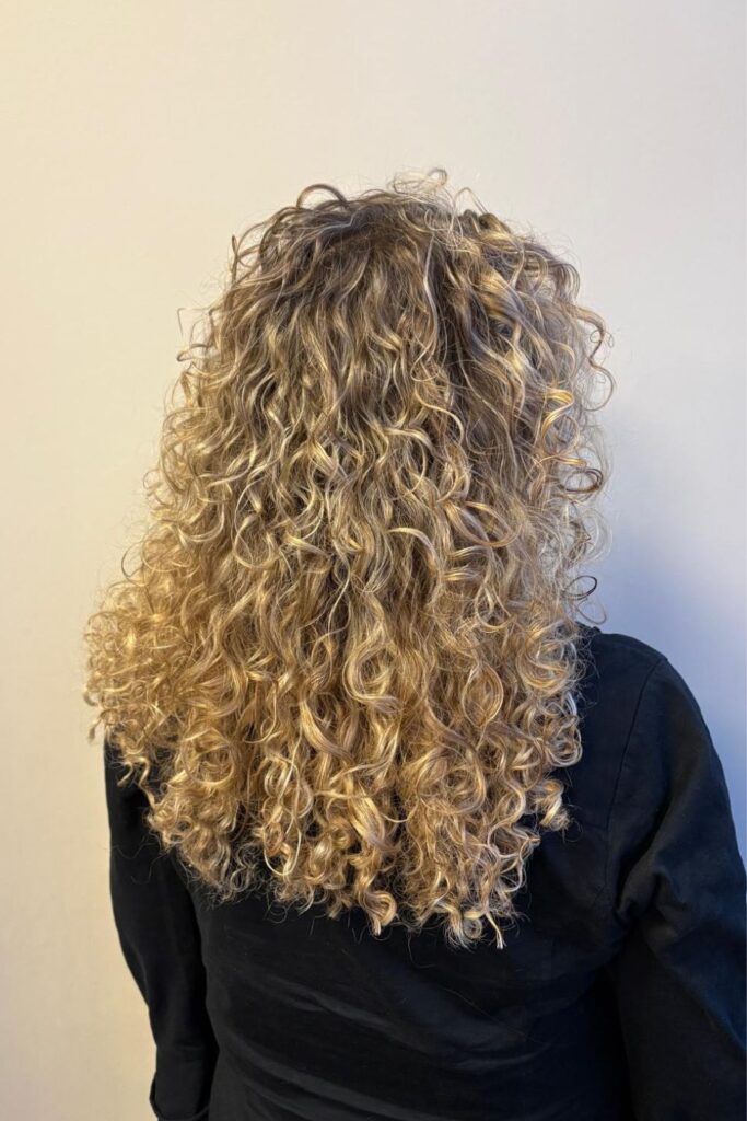 extensions krullen laten zetten after